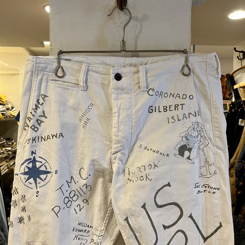 POLO RALPH LAUREN ホワイトデニム メモリアルパンツ カットオフ POLO RALPH LAUREN ホワイトデニム メモリアルパンツ カットオフ