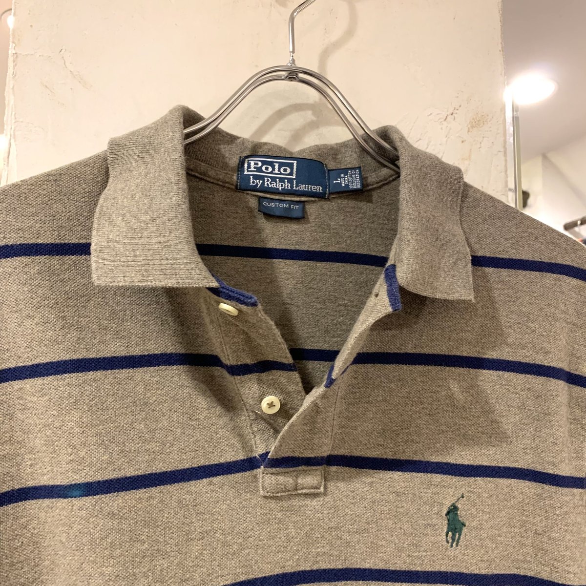POLO by Ralph Lauren S/Sポロシャツ ボーダー ラルフローレン (S26