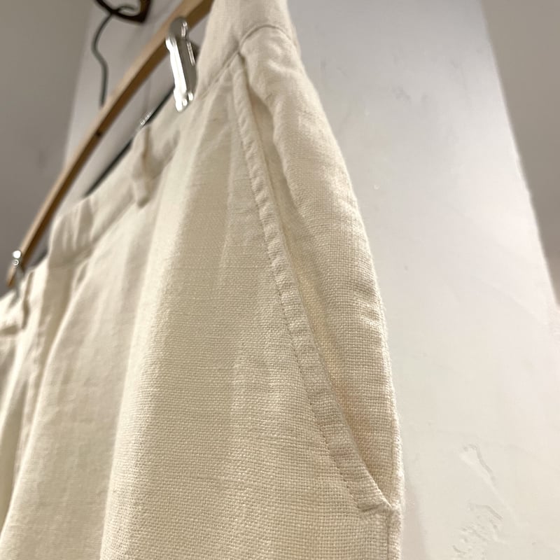 POLO by Ralph Lauren リネン ワイドパンツ 生成り linen ラルフロー
