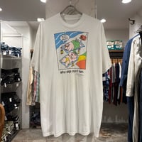 90s　S/S Tシャツ　SHOEBOX GREETINGS　USA製　Size XL相当　シューズボックスグリーティングス　(S4724)