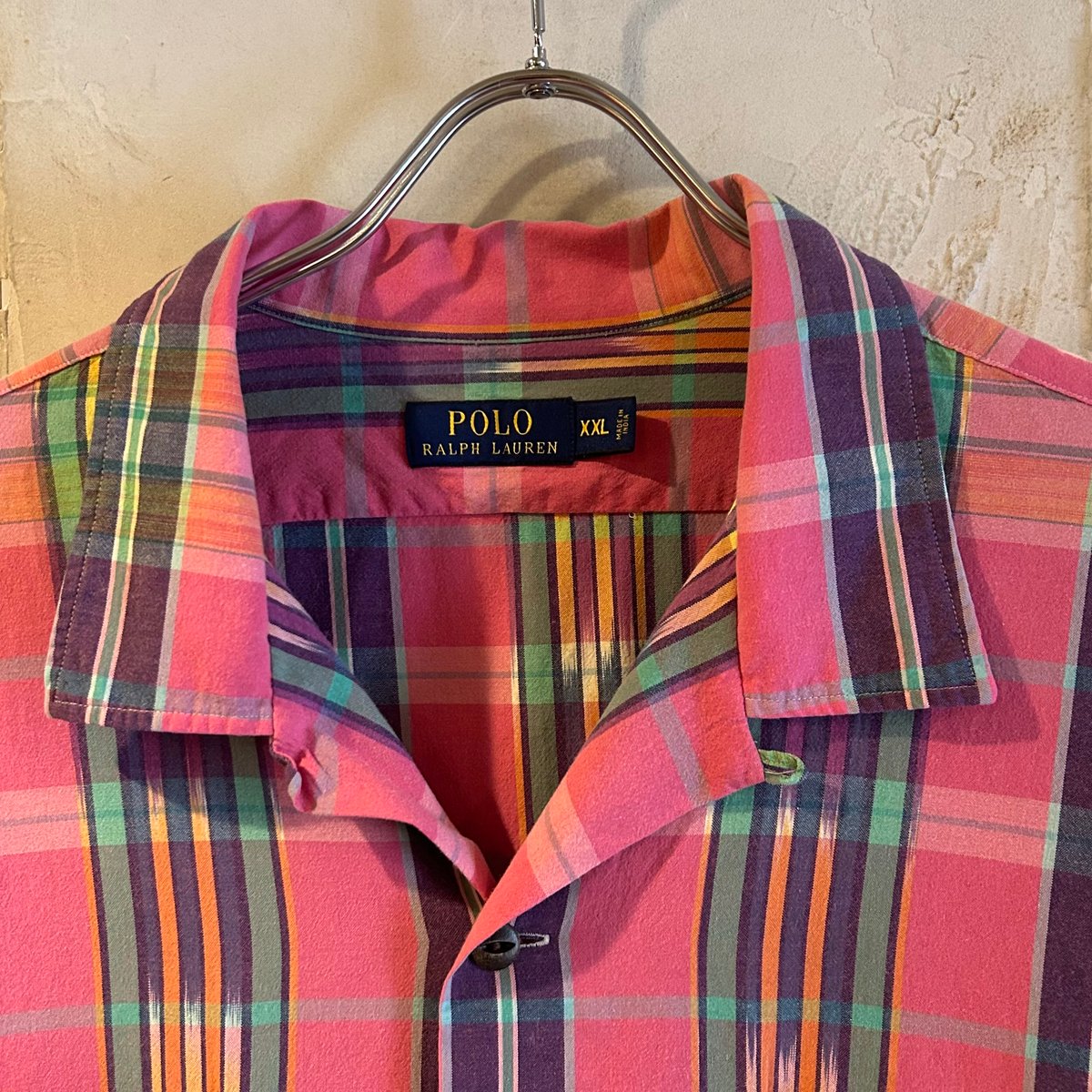 POLO RALPH LAUREN S/Sオープンカラーシャツ ラルフローレン