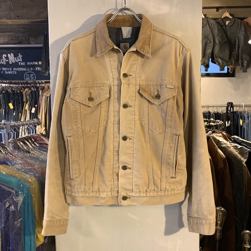 80s Carhartt ダック地 トラッカージャケット 70506タイプ 80s Carhartt ダック地 トラッカージャケット 70506タイプ