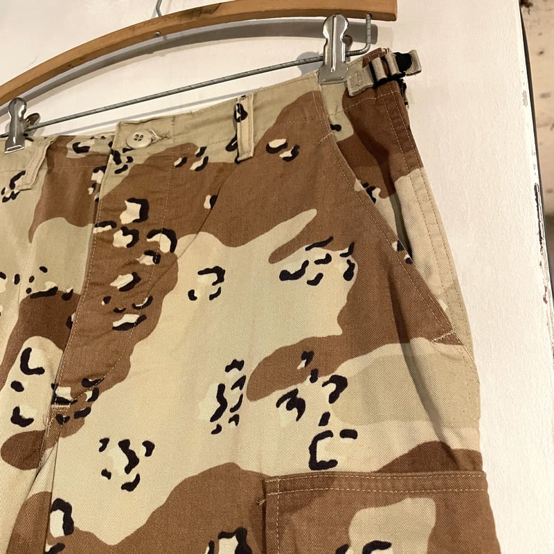 90s US ARMY カモフラ チョコチップカモ ミリタリー カーゴ パンツ 90年代 90s アメリカ軍 米軍 ミリタリー デザートカモ カーゴ
