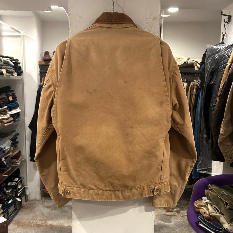 80s carhartt デトロイトジャケット ダック地 カーハート ワーク 80s carhartt デトロイトジャケット ダック地 カーハート ワーク