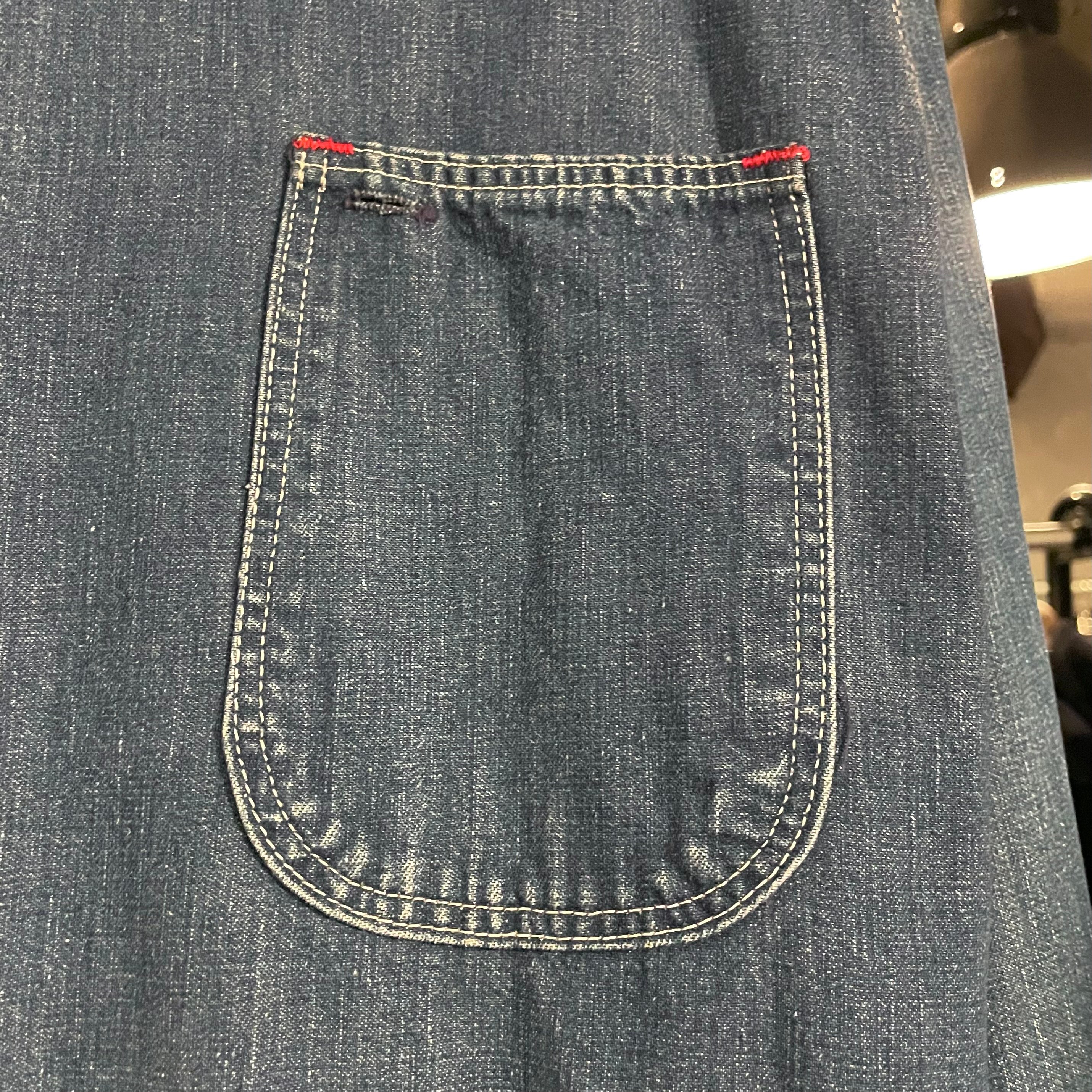 60s Brand Unknown ヴィンテージ デニムカバーオール Size 48 BLUE