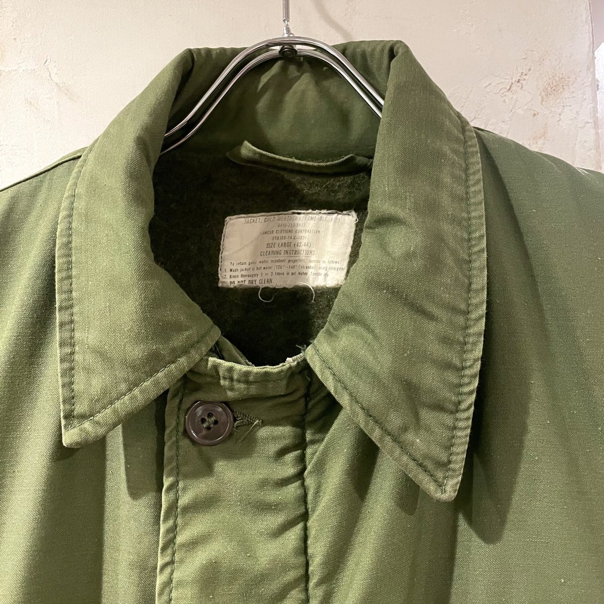 70s US NAVY A-2 DECK JACKET SCOVILL ZIP ミリタリージャ