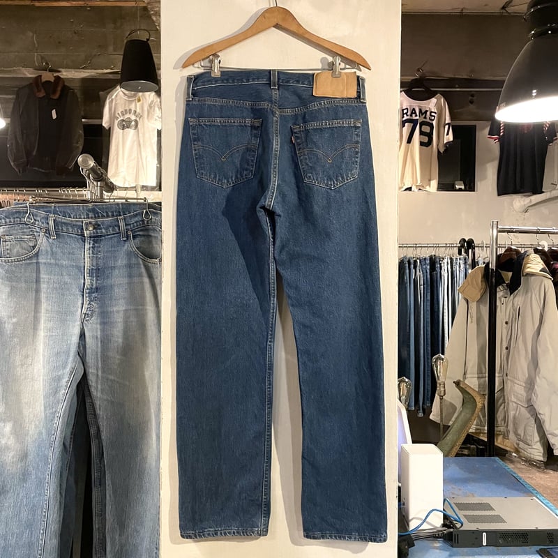 90s Levi's 501 リーバイス デニムパンツ USA製 1999年 濃紺デニム (S