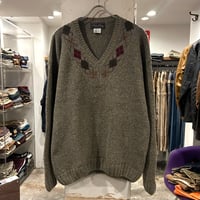 Brooks Brothers　ウールセーター　ブルックスブラザーズ　アーガイル柄　Size M　(S4128)