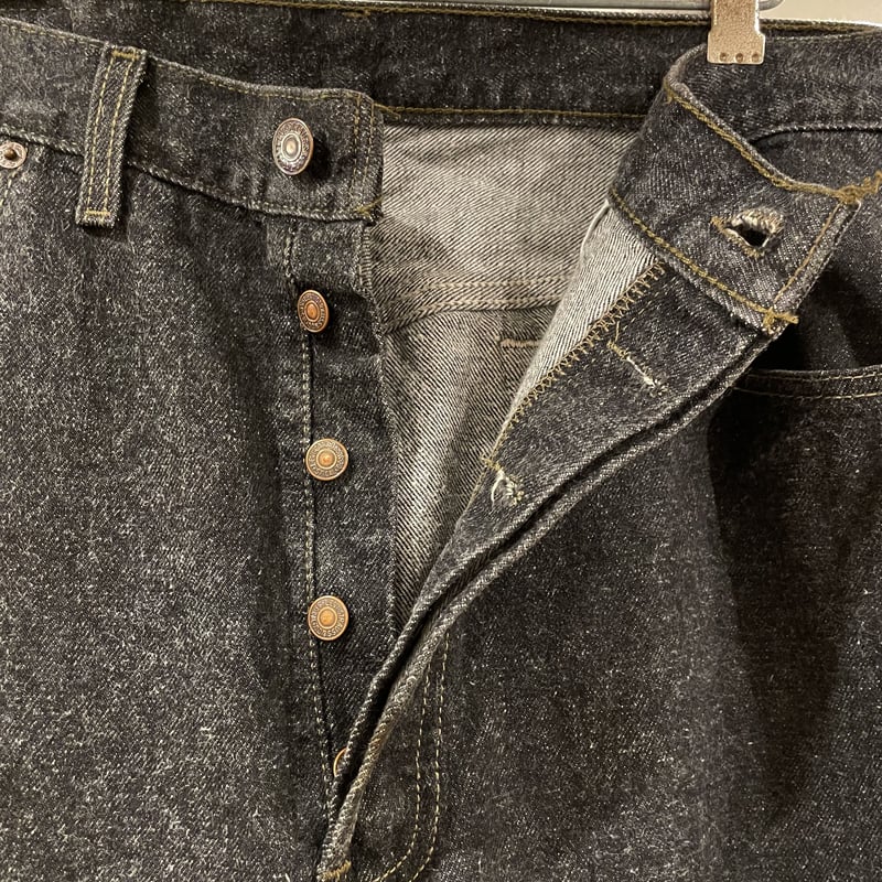Levi's 501 90年代リーバイス 501 先染めブラックデニムパンツ Levi's 501 90年代リーバイス 501 先染めブラックデニムパンツ