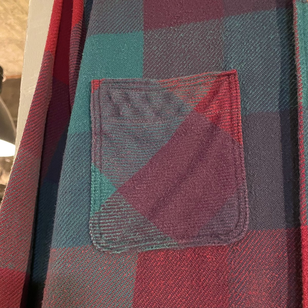 80s BIG MAC ネルシャツ USA製 コットンシャツ チェック柄 (S1870) |