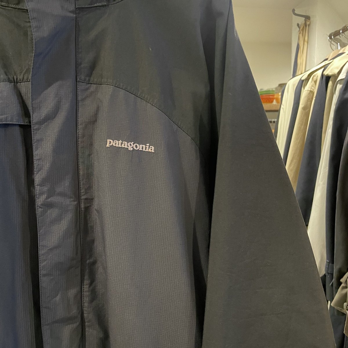 patagonia ゴアテックス プリモジャケット Lサイズ 黒xグレー patagonia ゴアテックス プリモジャケット Lサイズ 黒xグレー