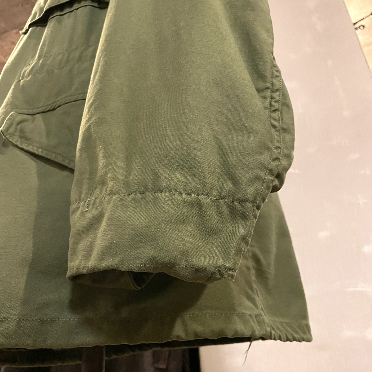 M65 70s フィールドジャケット　3rd 70s US ARMY M-65 Field Jacket バックステンシル 3rdタイプ ブ