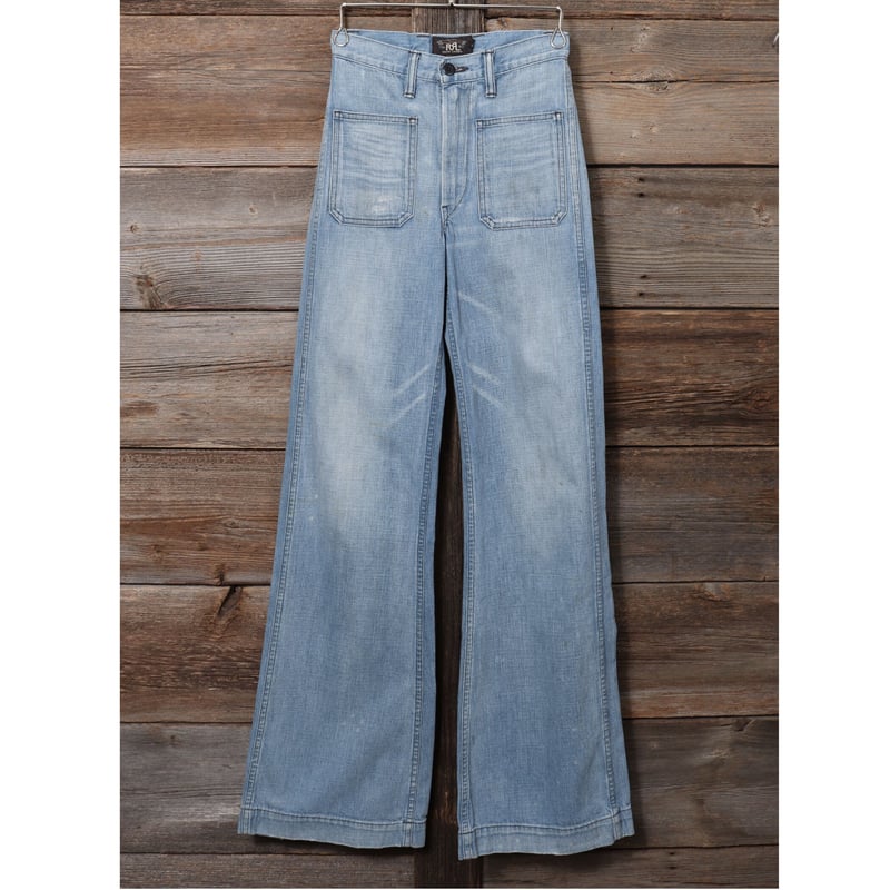 RRL RALPH LAUREN USA製 デニムフレアパンツ W25 ダブルアール RRL RALPH LAUREN USA製 デニムフレアパンツ W25 ダブルアール