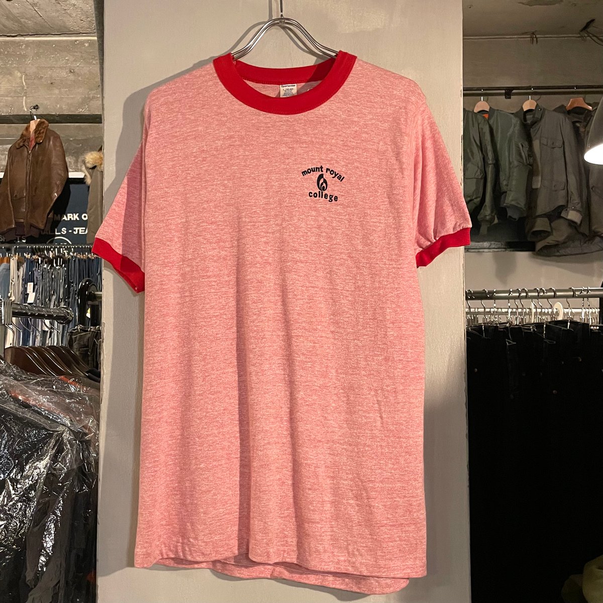 80s Sportswear リンガーTシャツ DEAD STOCK USA製 Size L