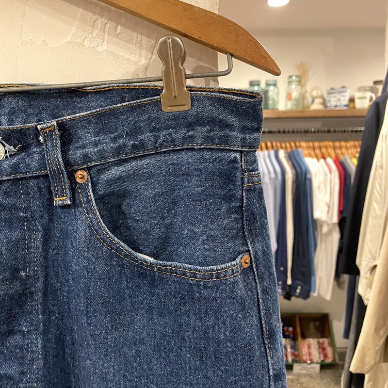 Levi's  年代 リーバイス 内股シングル 黒カンヌキ 金脇割り