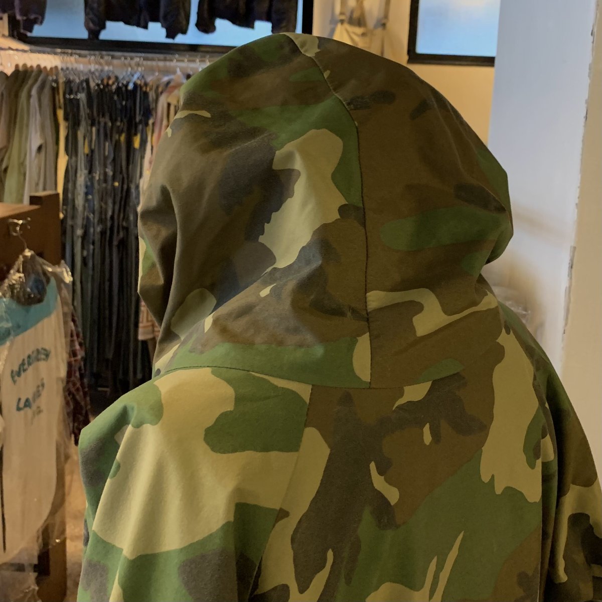 80s US ARMY GORE-TEX PARKA ゴアテックスパーカ 初期型 ウッドランド