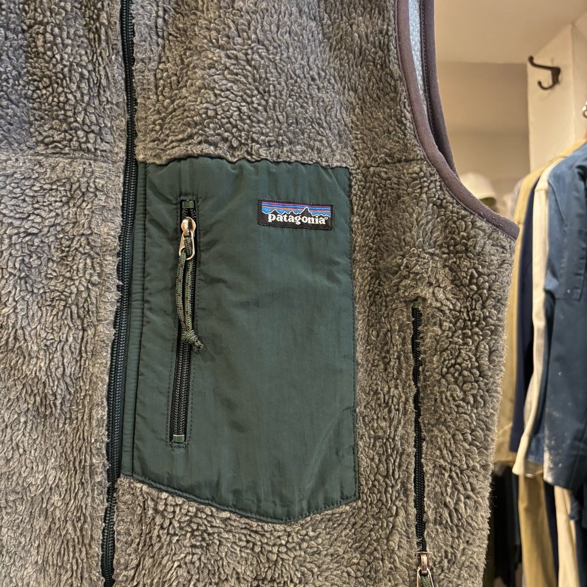 90s Patagonia Retro-X Fleece Vest USA製 Size M パ