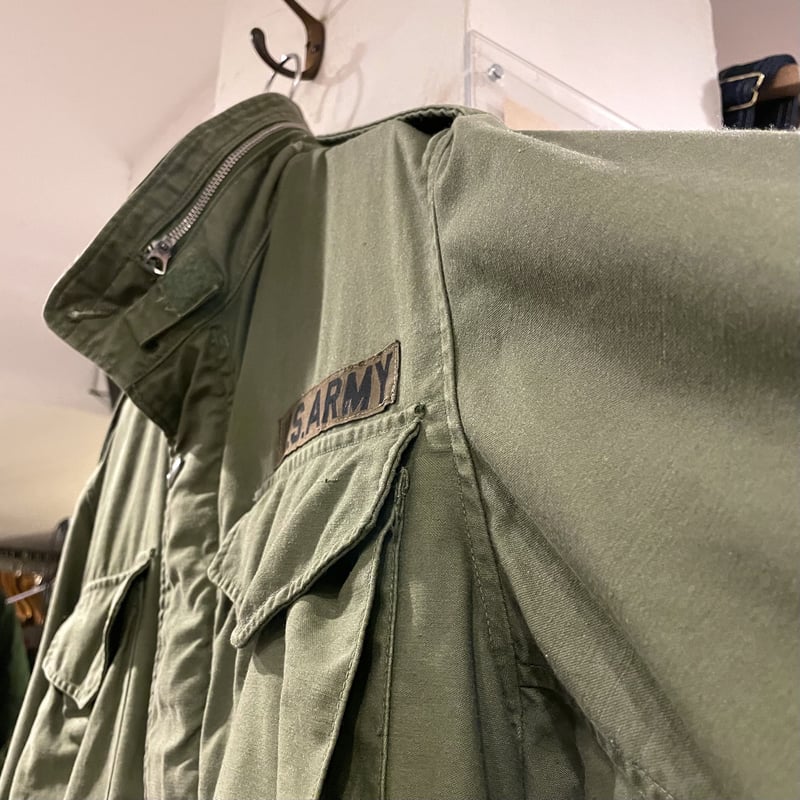 60s〜 US ARMY M-65 Field Jacket 2nd type アルミジップ 60s〜 US ARMY M-65 Field Jacket 2nd type アルミジップ