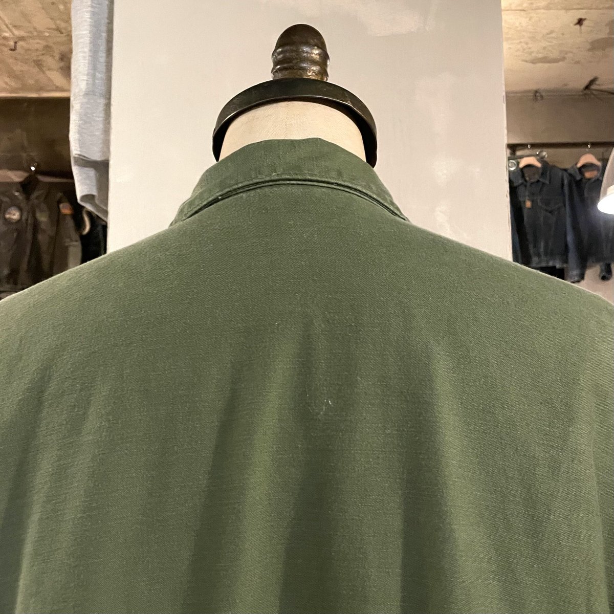 60s USMC ユーティリティシャツ COTTON SATTEN OG 107
