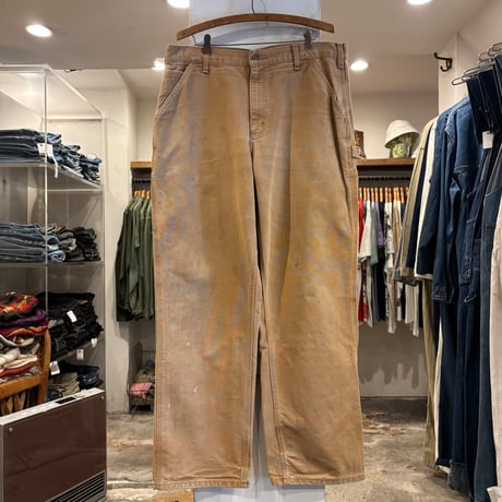 た*ち様 コメ欄セール！希少一点物 厚手ダック地 ワークパンツ ゆるだぼ ビック ダックパンツ | STORES