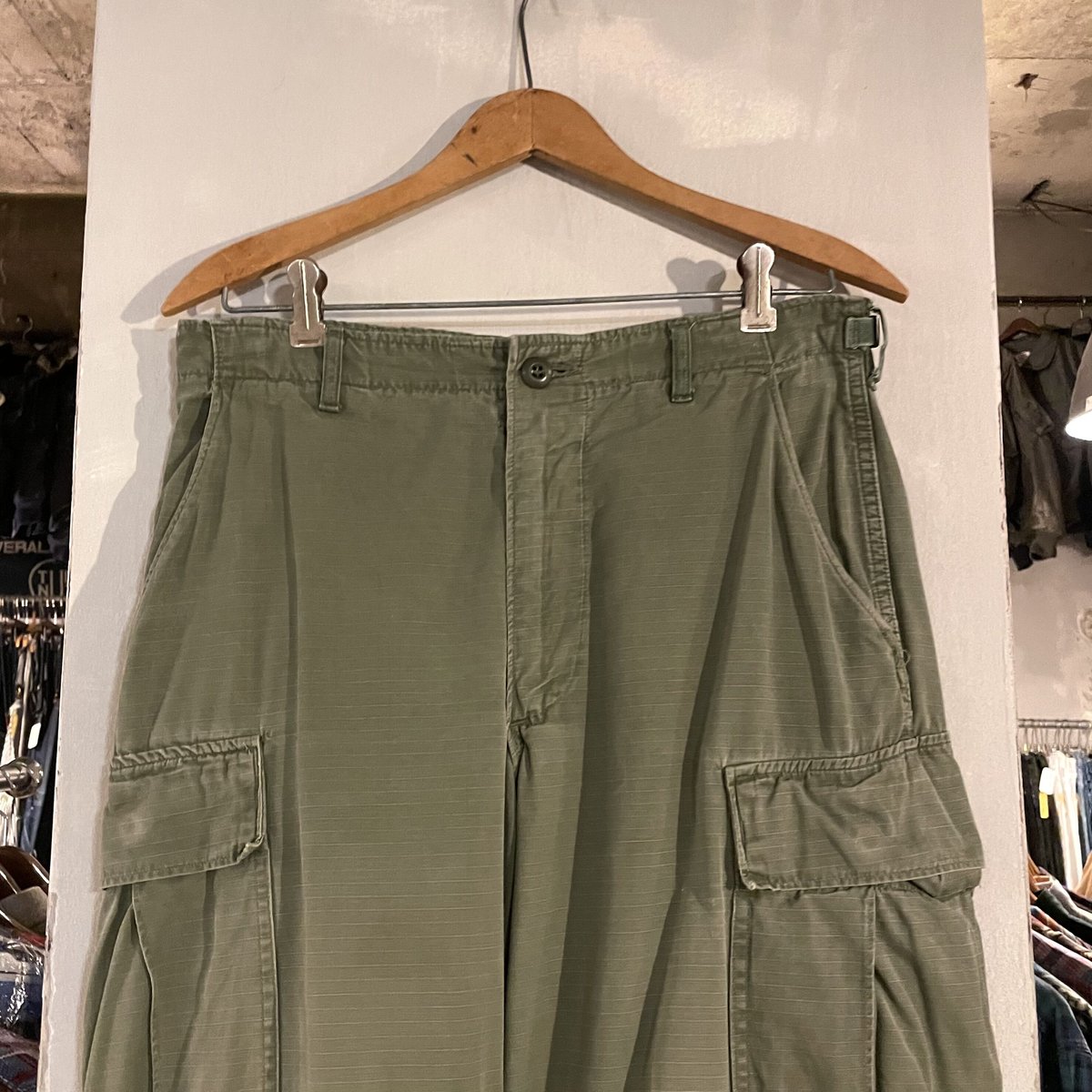 60s US ARMY Jungle Fatigue Pants S-L 5th Type 4 60s US ARMY Jungle Fatigue Pants S-L 5th Type 4