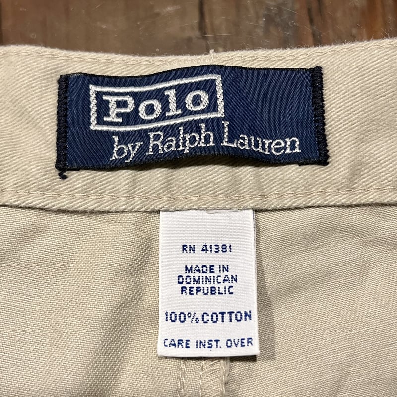 POLO by Ralph Lauren チノパン ポロチノ ラルフローレン タック