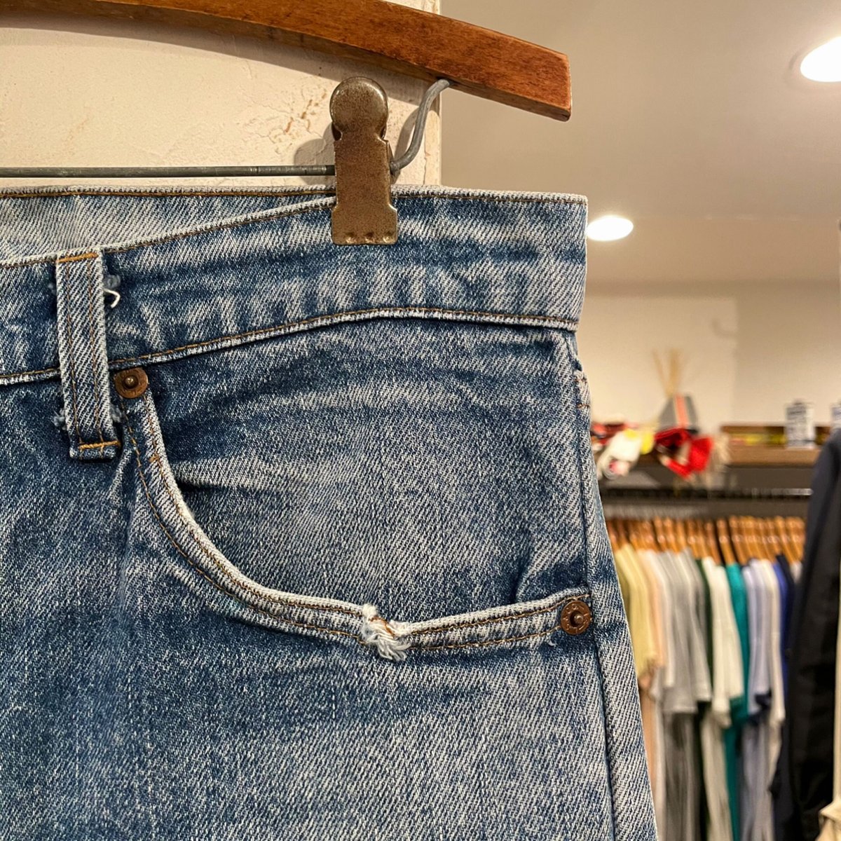 極希少　80s オレンジタブ　Levi's リーバイス　505 ハチマル Levi's 505 80年代 リーバイス505 ボタン裏542 オレンジタブ USA