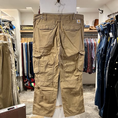 Carhartt　ワークパンツ　カーハート　Relaxed Fit　ベージュ　(S3322)