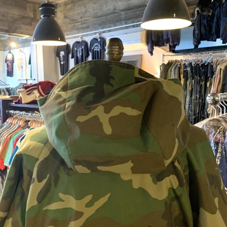 80s　US ARMY GORE-TEX PARKA　ゴアテックスパーカ　初期型　ウッドランドカモ　1987年　(S2255)