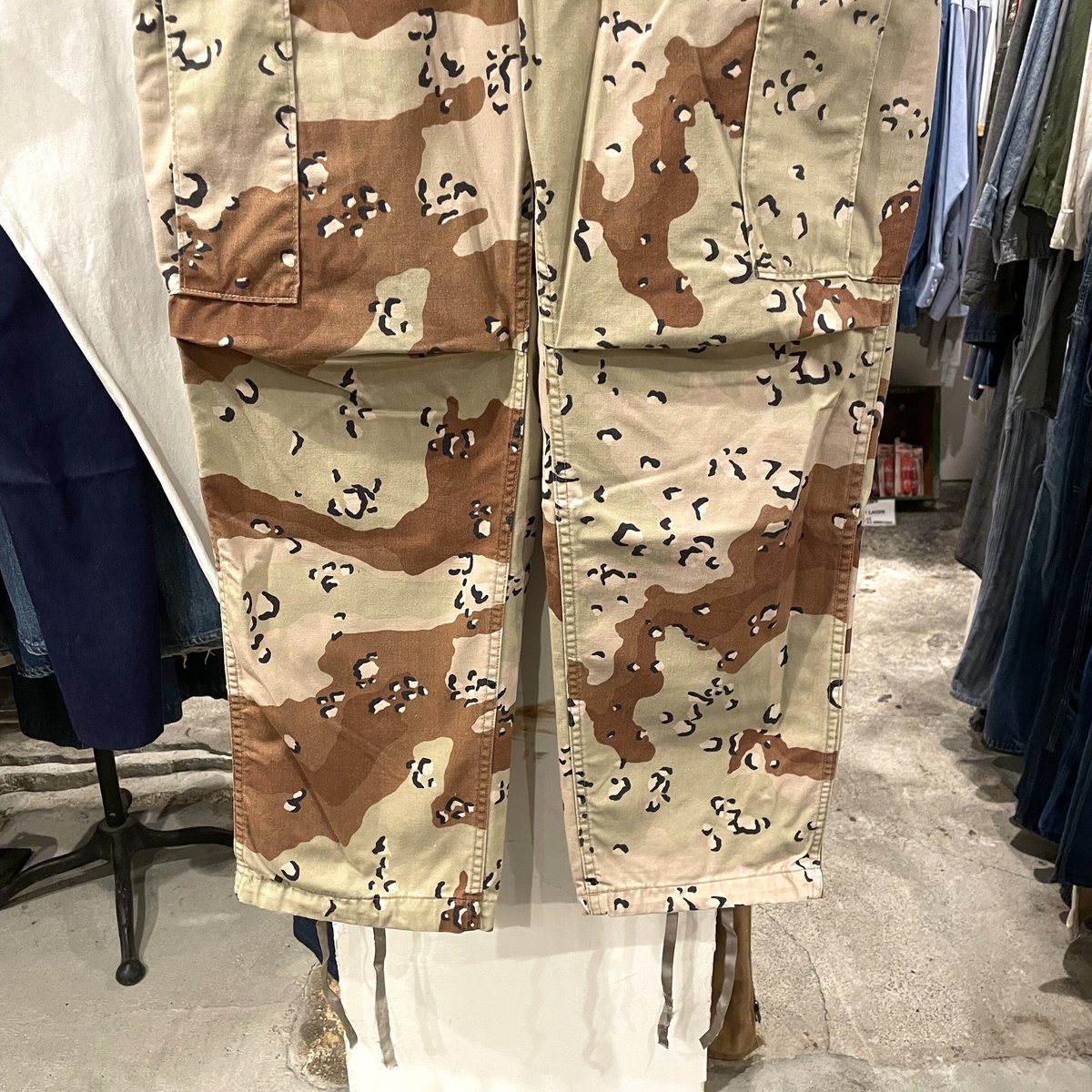 90s US ARMY 6CデザートカモBDUパンツ チョコチップ 1990年