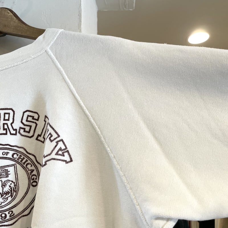 Champion ヴィンテージスウェット ランタグ フロッキープリント USA製