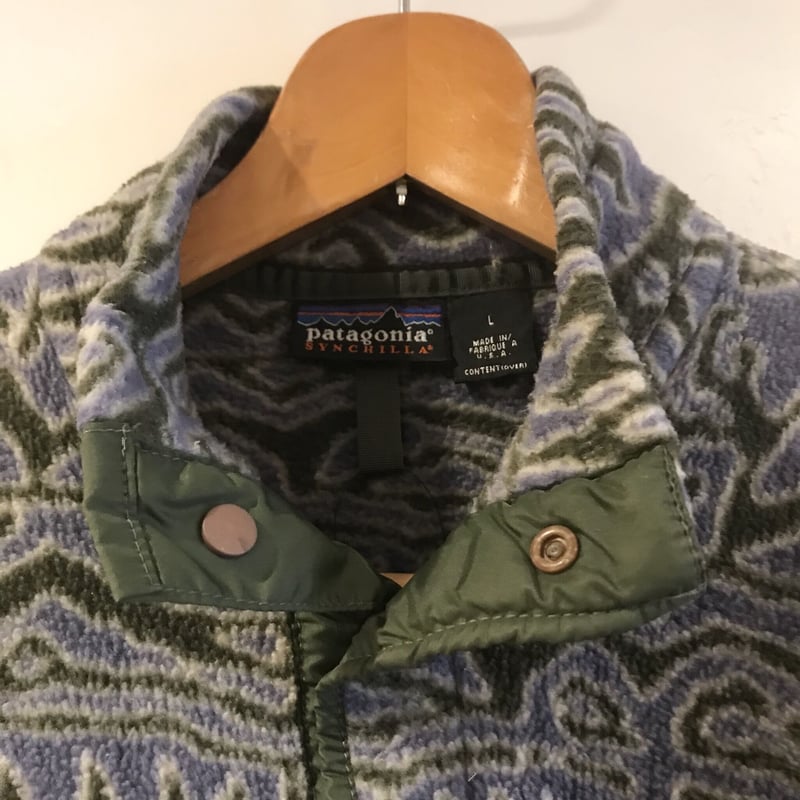 patagonia シンチラスナップT 総柄 USA製 90s パタゴニア | DUFF patagonia シンチラスナップT 総柄 USA製 90s パタゴニア | DUFF