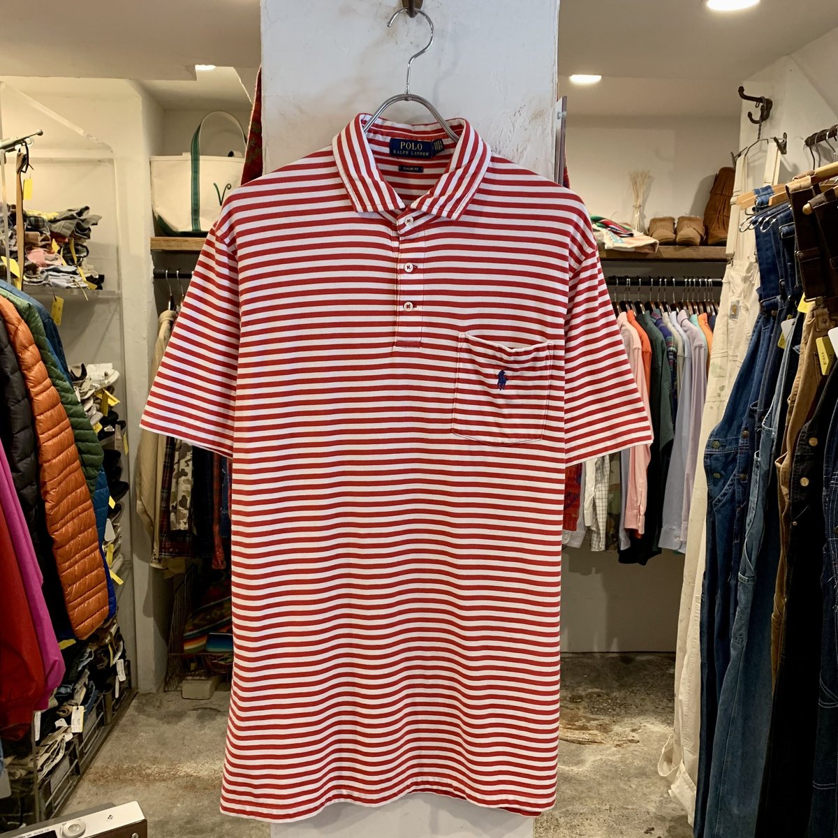 POLO Ralph Lauren S/S ポロシャツ ボーダー柄 ラルフローレン