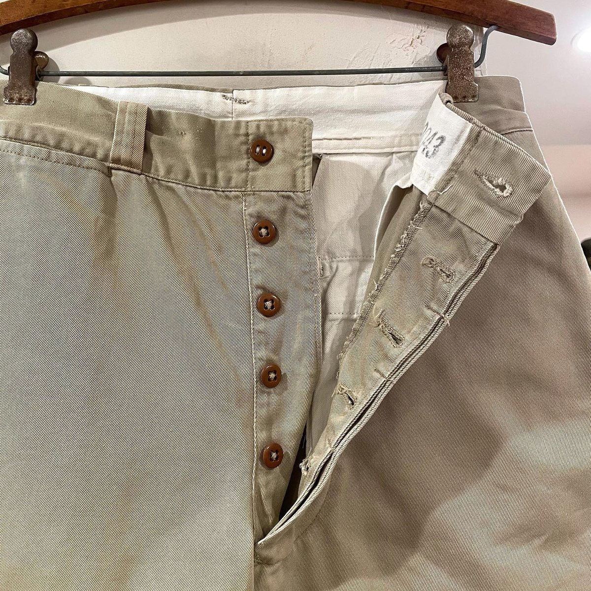 US ARMY KHAKI TROUSERS チノトラウザーズ 50s 軍パン US ARMY KHAKI TROUSERS チノトラウザーズ 50s 軍パン