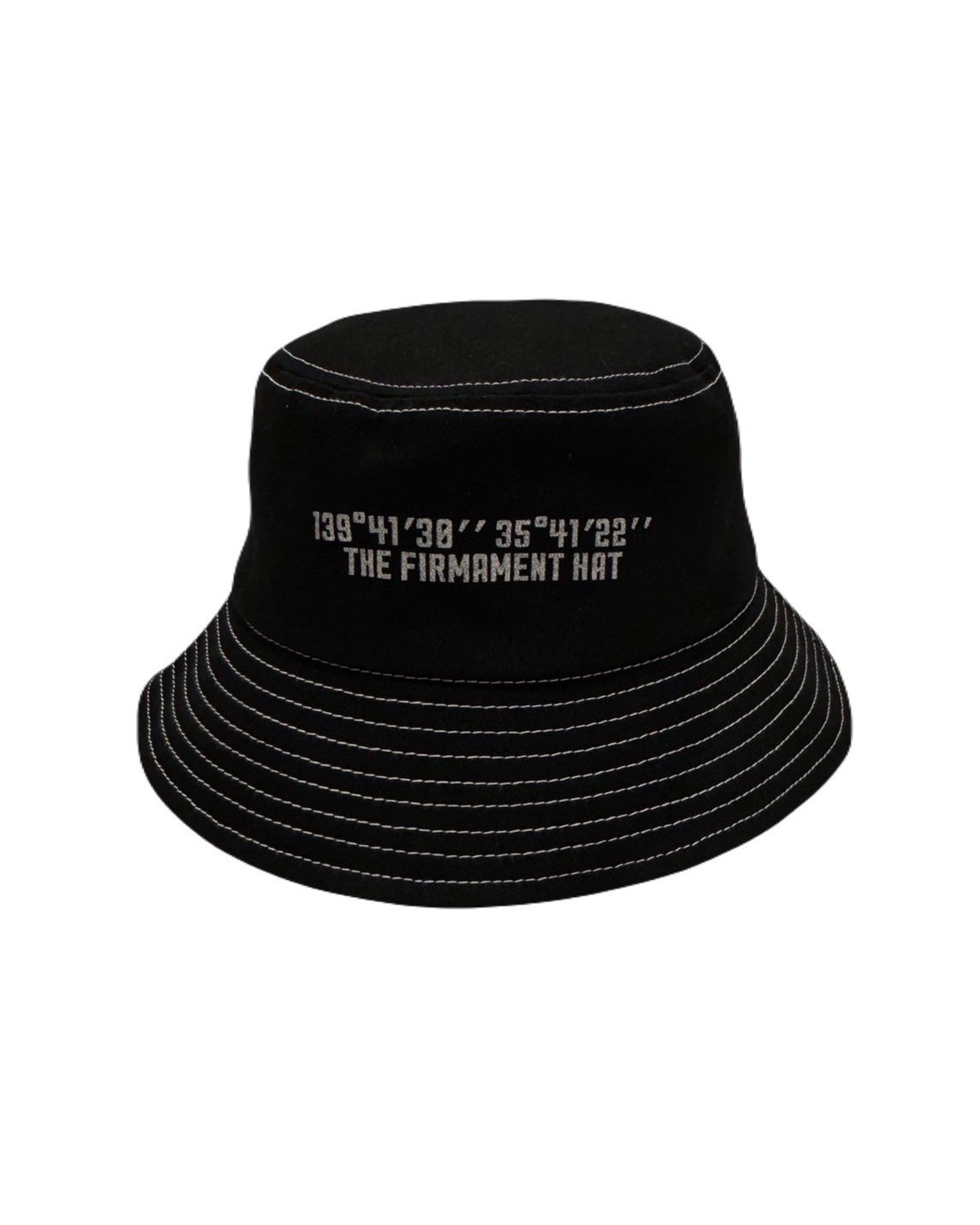 Bristol ブラック バケットハット GPS Logo Cotton Buckt/バケットハット ブラック | THE FIRMAMENT