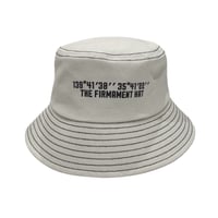GPS Logo Cotton Buckt/バケットハット　ホワイト
