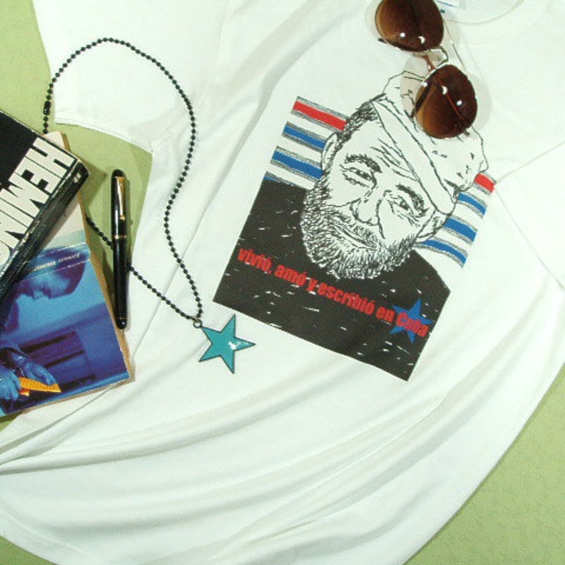 CUBAにて☆へミングウェイ！】キューバTシャツヘミングウェイT