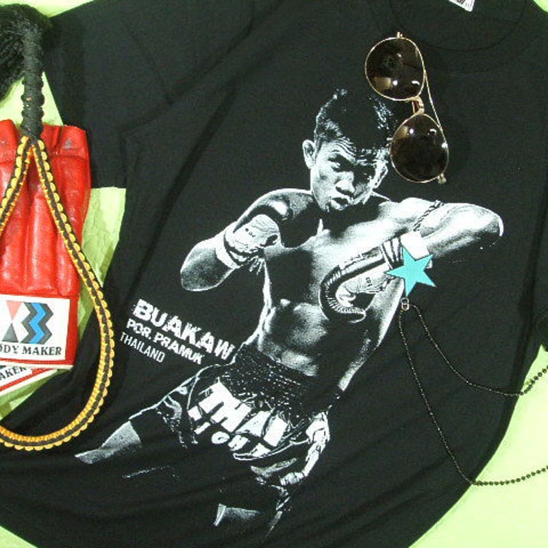 激レア Buakaw ブアカーオ フィギュア 500限定, Tシャツ & サイン 激レア Buakaw ブアカーオ フィギュア 500限定, Tシャツ