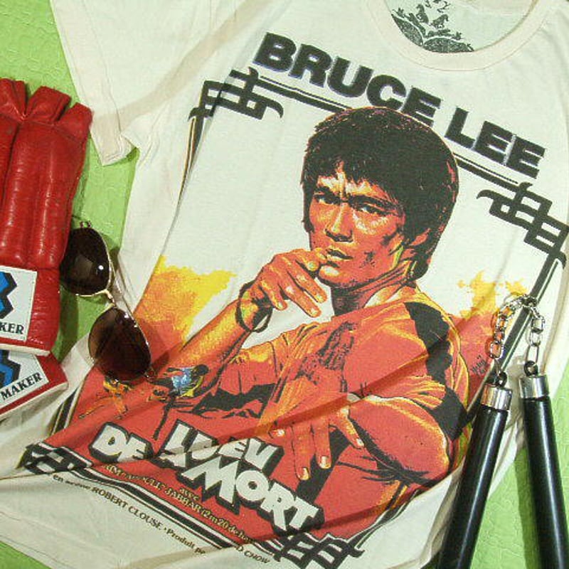 ブルースリー Tシャツ 李小龍 メキシコ製 ブルースリー Tシャツ 李小龍 メキシコ製 李小龍×利工民1127限定