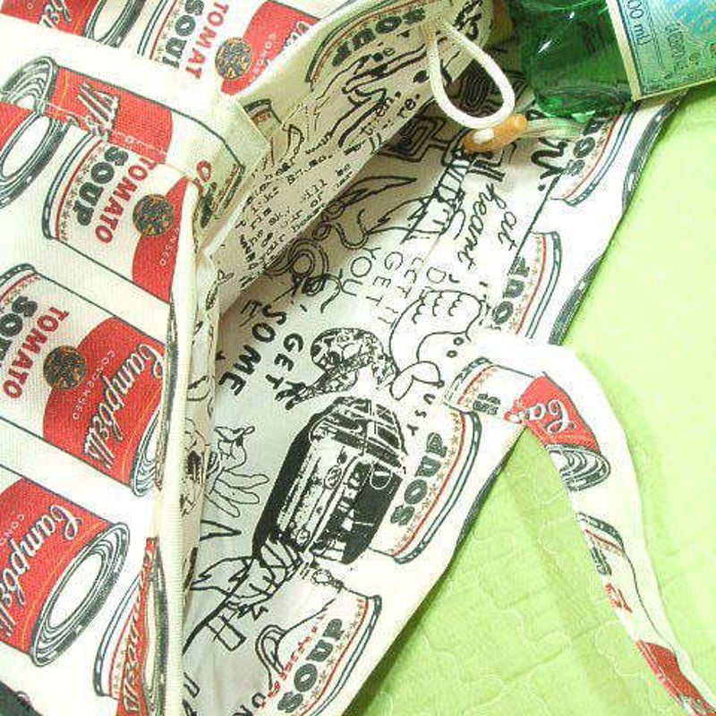 軽快キャンバス・キャンベルトート】キャンベル缶バッグアンディ