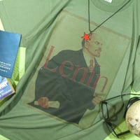 【懐かしき未来へ？！嗚呼レーニン】レーニンＴシャツ革命家　ソビエト　レーニンTシャツ【サイズ：S 、M 、L 、XL 、2XL 】【３９８０円以上で】送料無料　Ｔシャツ　半袖　大きいサイズ　プリント