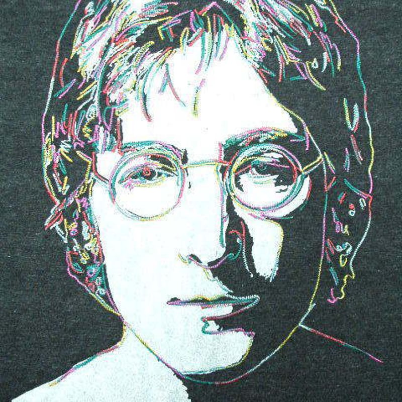 ビートルズ　ジョン・レノン　John Lennon シルクスクリーン ビートルズ ジョン・レノン John Lennon シルクスクリーン Yahoo