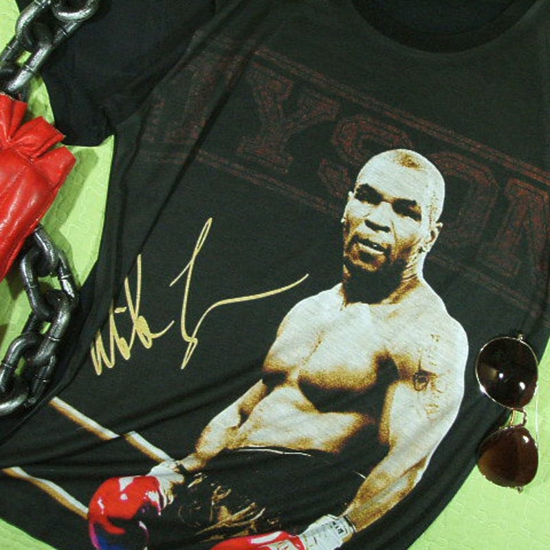 sasHAT メンズM パーカー　タイソン　ボクシング　マイクタイソン　USA Amazon | マイク・タイソンTシャツ・メンズ（MS00606） (M) | T