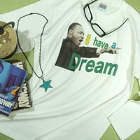 【キング牧師★長袖入荷ぁぁ～】キング牧師演説ロンTシャツキング牧師　長袖Ｔシャツ【サイズ：S 、M 、L 、XL】【５０００円以上で】送料無料　Ｔシャツ　メンズ　大きいサイズ　長袖　メッ
