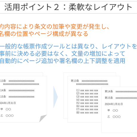 kintone 契約書作成アプリ・プラグイン（月 300件プラン×６ヵ月）