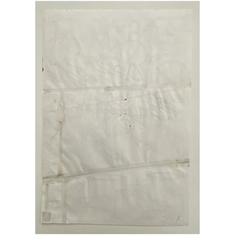 横山裕一『PLAZA』下描き　Yuichi Yokoyama