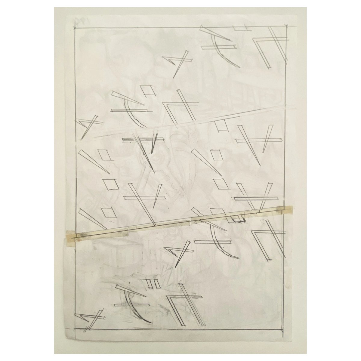横山裕一『PLAZA』下描き Yuichi Yokoyama | 888books 横山裕一『PLAZA』下描き Yuichi Yokoyama | 888books