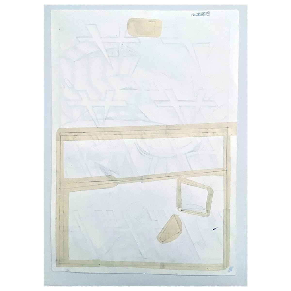 横山裕一『アイスランド』未使用ペン入れ原画 Yuichi Yokoyama