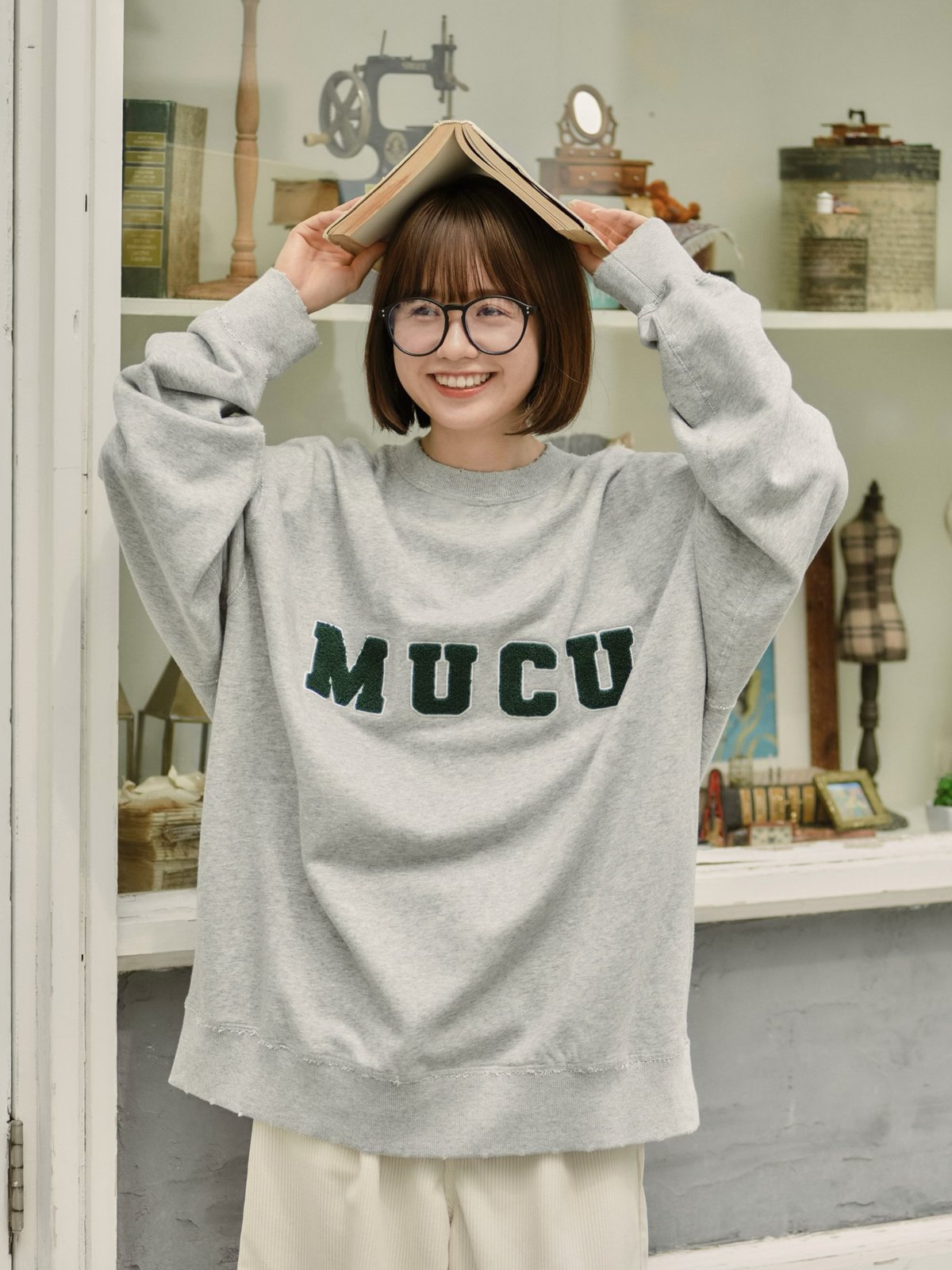 Vintage logo sweat | m u c u