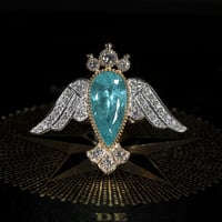 〈High Jewelry Collection〉Michel K18YG＋PT パライバトルマリン